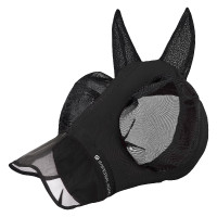 Máscara anti-moscas com nariz Imperial Riding Trail ride Preto