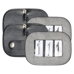 Número da competição HV Polo Gloria square por 2 Prateado Cinzento