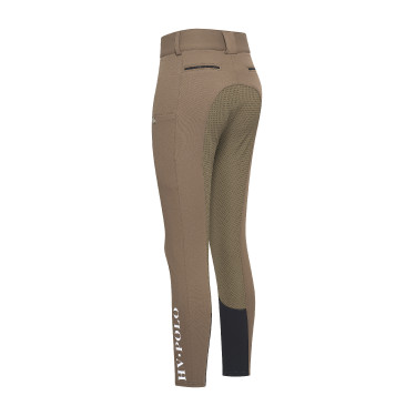Calça de equitação HV Polo Cleo FullGrip Tundra Bege Calça de equitação HV Polo Cleo FullGrip Tundra Bege