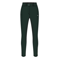 Calça de equitação HV Polo Cleo FullGrip Verde petróleo