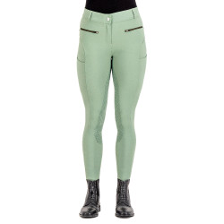 Calça de equitação HV Polo Favourite Sporty FullGrip