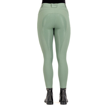 Calça de equitação HV Polo Favourite Sporty FullGrip Verdura Verde