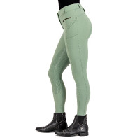 Calça de equitação HV Polo Favourite Sporty FullGrip Verdura Verde Calça de equitação HV Polo Favourite Sporty FullGrip Verdura Verde