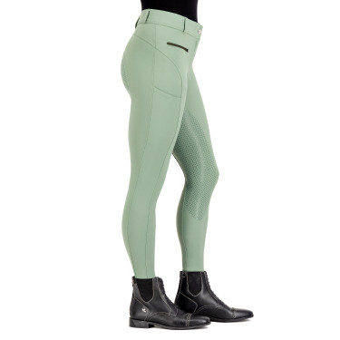 Calça de equitação HV Polo Favourite Sporty FullGrip Verdura Verde