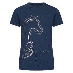 T-shirt HV Polo Laurelle infantil Marinho Azul-marinho