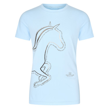 T-shirt HV Polo Laurelle infantil Azul claro