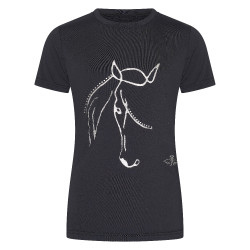 Camiseta HV Polo Wendy Infantil Preto
