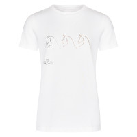 Camiseta HV Polo Wesla Infantil Branco