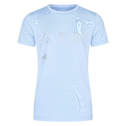 Camiseta HV Polo Wesla Infantil Azul claro