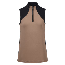 Top técnico HV Polo Mara Palha Castanho