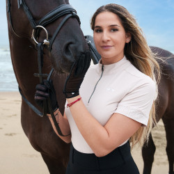 Tech top HV Polo Maureen Caxemira Branco