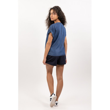 Blusa Harcour Shaina Marinho Azul-marinho