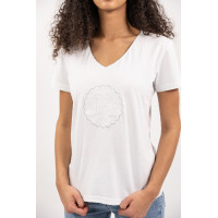 Camiseta Harcour Trinity Branco Camiseta Harcour Trinity Branco
