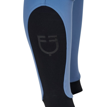 Calça ajustada com grip integral masculino Aria Equestro Mar de Bering Azul Calça ajustada com grip integral masculino Aria Equestro Mar de Bering Azul