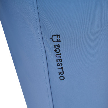 Calça ajustada com grip integral masculino Aria Equestro Mar de Bering Azul Calça ajustada com grip integral masculino Aria Equestro Mar de Bering Azul