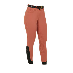 Calça de cintura alta com grip integral feminina Equestro Sequoia