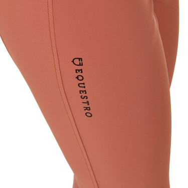 Calça de cintura alta com grip integral feminina Equestro Sequoia