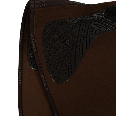 Almofada de sela Acavallo Dressage Twin Grip Castanho Almofada de sela Acavallo Dressage Twin Grip Castanho
