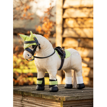 Touca anti-moscas para brinquedo Mini Pônei LeMieux Kiwi Touca anti-moscas para brinquedo Mini Pônei LeMieux Kiwi