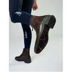 Botas de estábulo com fecho LeMieux Junior Castanho