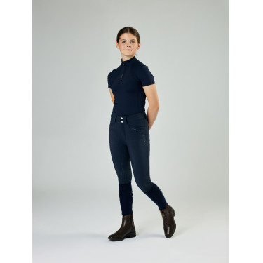 Botas de estábulo com fecho LeMieux Junior Castanho