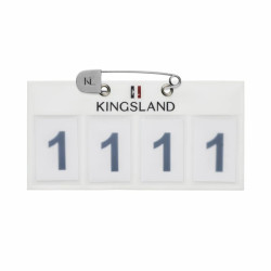Placa de identificação Kingsland 4 espaços Classic em pack de 2