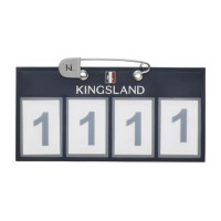 Placa de identificação Kingsland 4 espaços Classic em pack de 2 Marinho Azul-marinho Placa de identificação Kingsland 4 espaços Classic em pack de 2 Marinho Azul-marinho