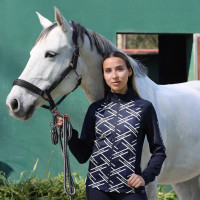 Casaco de treino Kingsland KLNabia feminino Marinho Azul-marinho