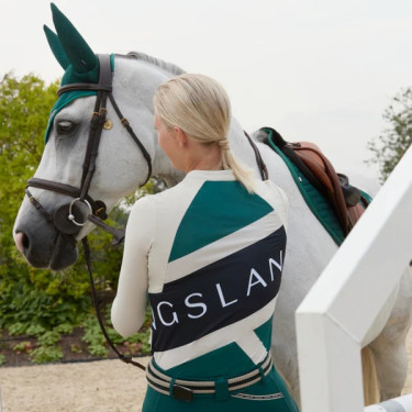 Top de treino Kingsland KLNatasha feminino Besouro-verde-de-junho