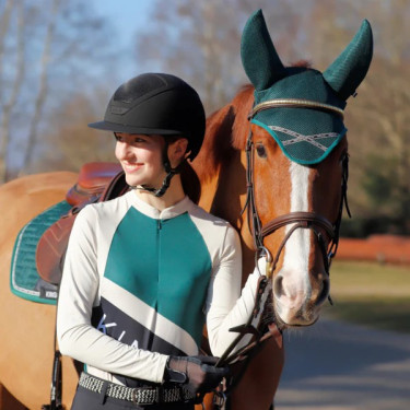 Top de treino Kingsland KLNatasha feminino Besouro-verde-de-junho