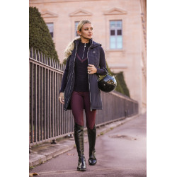 Colete longo sem mangas Harcour Booster Marinho Azul-marinho