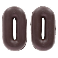 Parador de martingala Covalliero Marrom redondo Parador de martingala Covalliero Marrom redondo