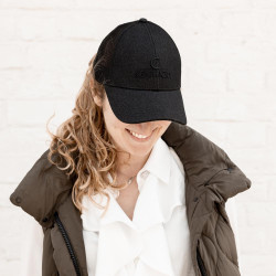Boné Kentucky Trucker com Lantejoulas Preto Boné Kentucky Trucker com Lantejoulas Preto