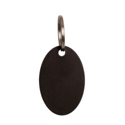 Medalha para Gravar Oval Grooming Deluxe da Kentucky Preto