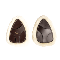 Almofada de Proteção em Lã Artificial para Peitoral de 5 Pontos Dy'on Castanho Almofada de Proteção em Lã Artificial para Peitoral de 5 Pontos Dy'on Castanho