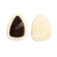 Almofada de Proteção em Lã Artificial para Peitoral de 5 Pontos Dy'on Castanho