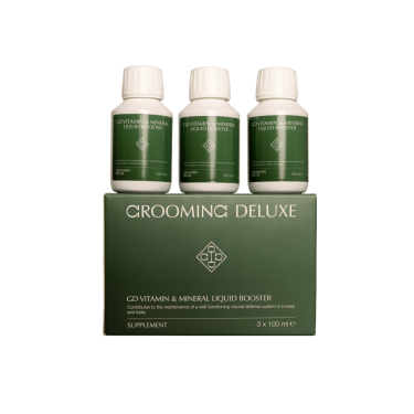 Vitaminas e Minerais Líquidos Booster Grooming Deluxe da Kentucky
