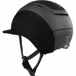 Capacete Casco Elite Iconic Celestia noir swarovski