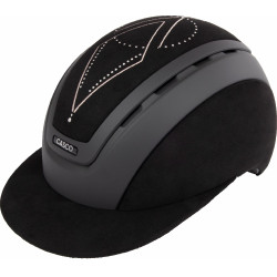 Capacete Casco Elite Iconic Celestia noir swarovski