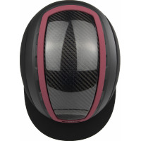 Capacete Casco Elite Precision Carbon vinho tinto Bord&amp;amp;amp;amp;amp;ocirc;