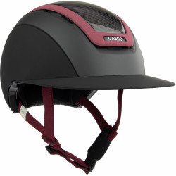 Capacete Casco Elite Precision Carbon vinho tinto Bord&amp;amp;amp;amp;amp;ocirc;
