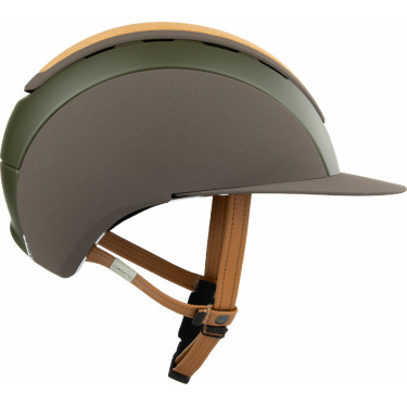 Capacete Casco Elite Iconic Cottage camurça marrom