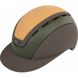Capacete Casco Elite Iconic Cottage camurça marrom