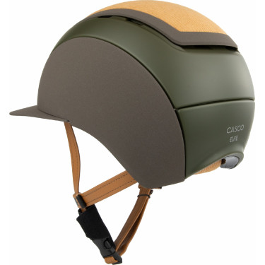 Capacete Casco Elite Iconic Cottage camurça marrom