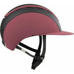 Capacete Casco Elite Precision Velaris camurça bordô