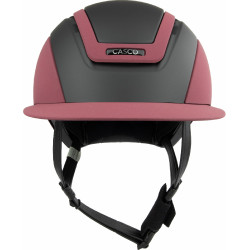 Capacete Casco Elite Precision Velaris camurça bordô