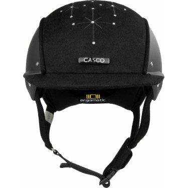 Capacete Casco Apart Icônico Brilhante preto cristais médio