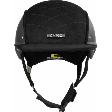 Capacete Casco Apart Iconic Embellis preto acolchoado no meio Capacete Casco Apart Iconic Embellis preto acolchoado no meio