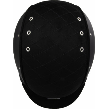 Capacete Casco Apart Iconic Embellis preto acolchoado no meio Capacete Casco Apart Iconic Embellis preto acolchoado no meio