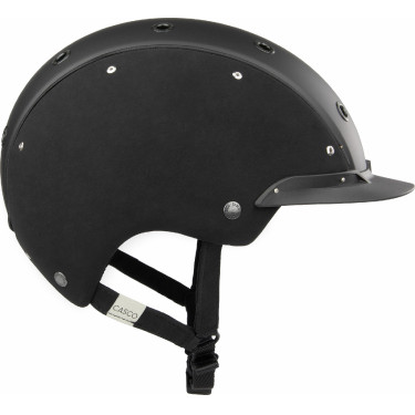 Capacete Casco Champ 3 Precision Embellis veludo preto
